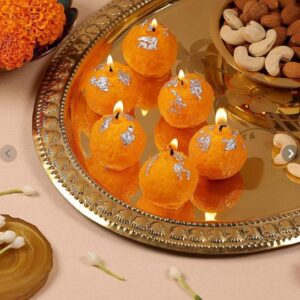 Laddoo Candles (Box of 6)