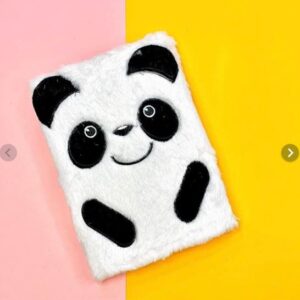 A5 Panda Fur Diary