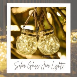 Solar Glass Jar Lights