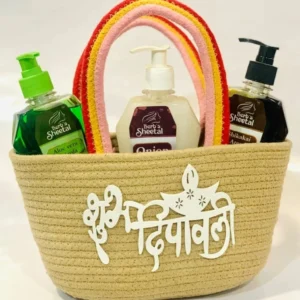 cotton rope diwali basket